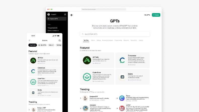 #ChatGPT🤖️一觉醒来，ChatGPT 有了新变化⏺OpenAI 已开放的 GPTs 商店（介绍）⏺OpenAI 推出针对小型团队的 ChatGPT 订阅：▫️拥有更高的 GPT-4 限额（3小时100条消息） ▫️GPTs 可在团队内分享 ▫️数据不会用于训练模型 ▫️年付 25 USD/人/月，月付 30 USD/人/月，两人起步 🚗考虑后面开个团队车，想上车的评论区留言，看看有多少人想上车📮投稿    📢频道    💬群聊    🔎索引