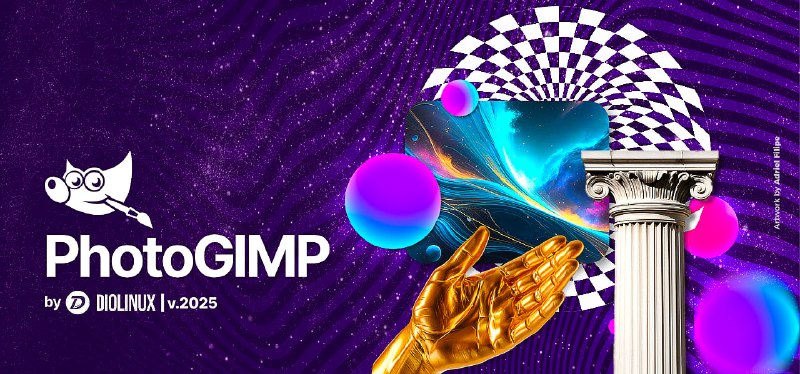 #设计 #工具📦 用不惯 GIMP？这个项目把它改得更像 Photoshop🌐 GIMP 官网PhotoGIMP 是一个面向 GIMP 3+ 的开源补丁包，可以把 GIMP 的界面布局、快捷键和默认配置调整得更接近 Adobe Photoshop