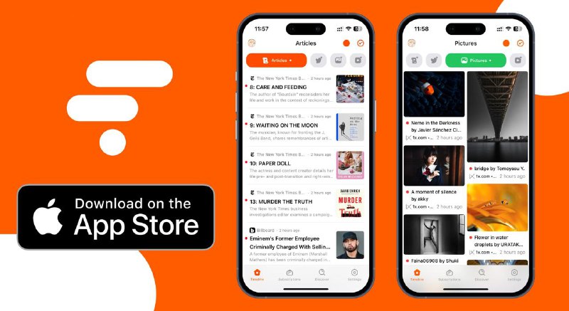 #iOS #RSS #阅读 #工具⭐️ Follow正式推出 iOS APP，改名「Folo」直达： 