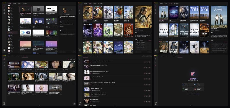 #开源 #视频处理 #下载📺 BiliMux - 一款 B 站视频下载与缓存转换工具BiliMux 可以将 B 站客户端已下载的缓存转换为 MP4，也支持登录账号下载自己的收藏、追番和追剧视频