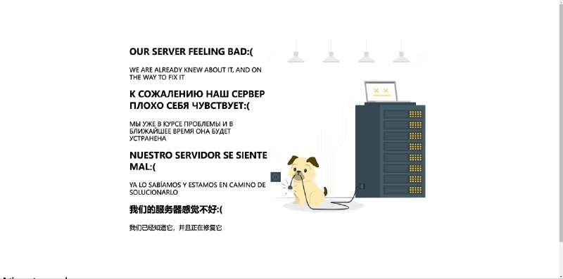 #快讯 #ChatGPT俄罗斯知名接码网站 sms-activate 服务器崩溃中...国人的力量是真的牛逼，本以为去年是巅峰，没想到今年才在国内火起来📚相关阅读俄罗斯知名接码网站 sms-activate 昨日新客户暴增📢关注频道：@geekshare 💬加入群聊：@igeekshare📮欢迎投稿：@Geekshare_bot