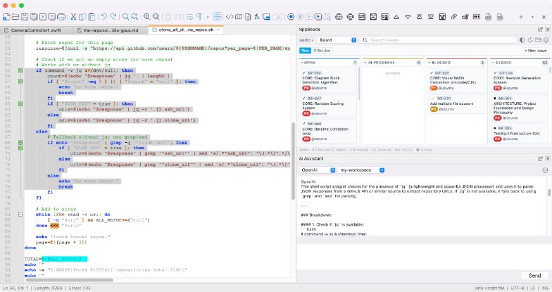 #macOS #编辑器🐸 Notepad++ 终于原生登陆 macOS：Nextpad++ for macOS🌐 官网 | ⬇️ 下载页面Nextpad++ for macOS 是 Notepad++ 的真正原生移植版，并非 Wine、CrossOver 或仿制品，所以体验上更佳✨核心特点➡️ 完全原生体验：支持 Apple 和 Intel 芯片 Mac，无 Rosetta、无兼容层，性能满血